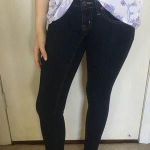 **3/$10** Mossimo Skinny Jeans, sz 0 / 25R, EUC